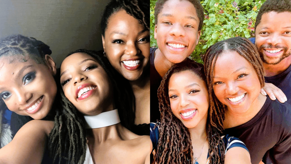 halle and chloe bailey parents