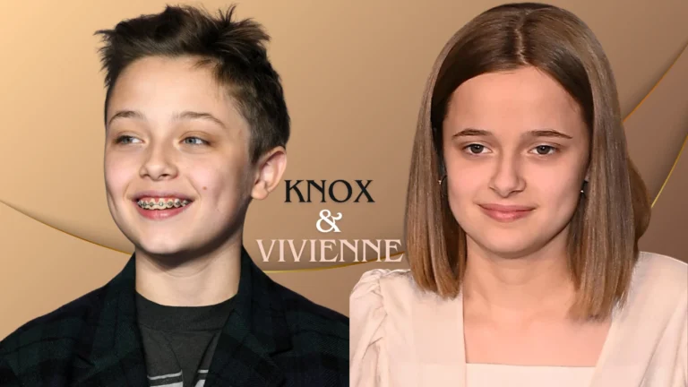 Knox Jolie Pitt and Vivienne